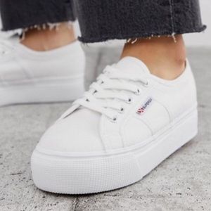 Superga platform shoes